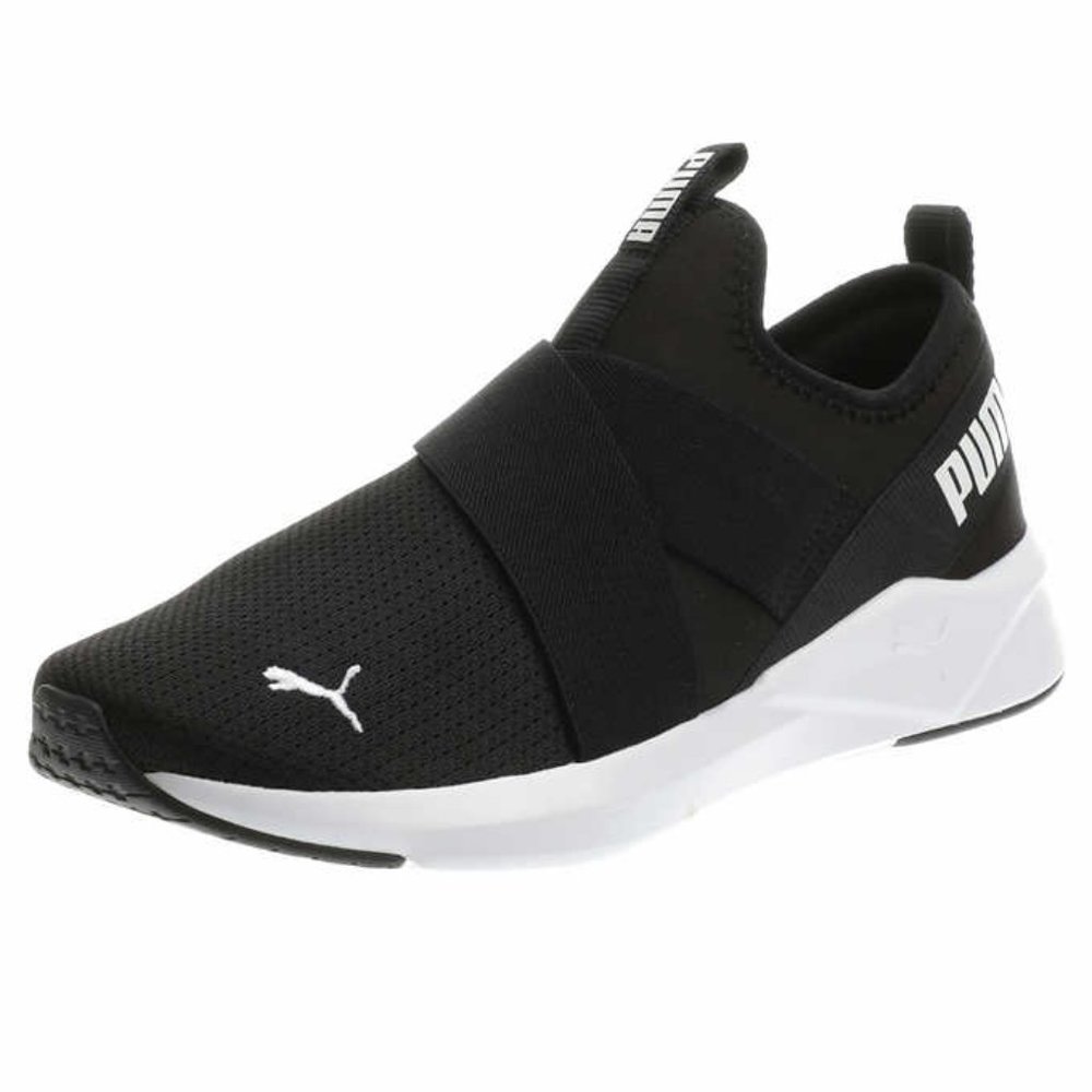 Puma Women's Black Chroma Slip on Shoe - Picture 3 of 7